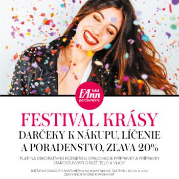 Užite si Festival krásy v parfumériách FAnn